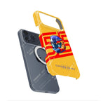 Carlos Sainz 2025 Helmet Tribute Phone Case ?¡ìC Red & Yellow 55 Design for iPhone