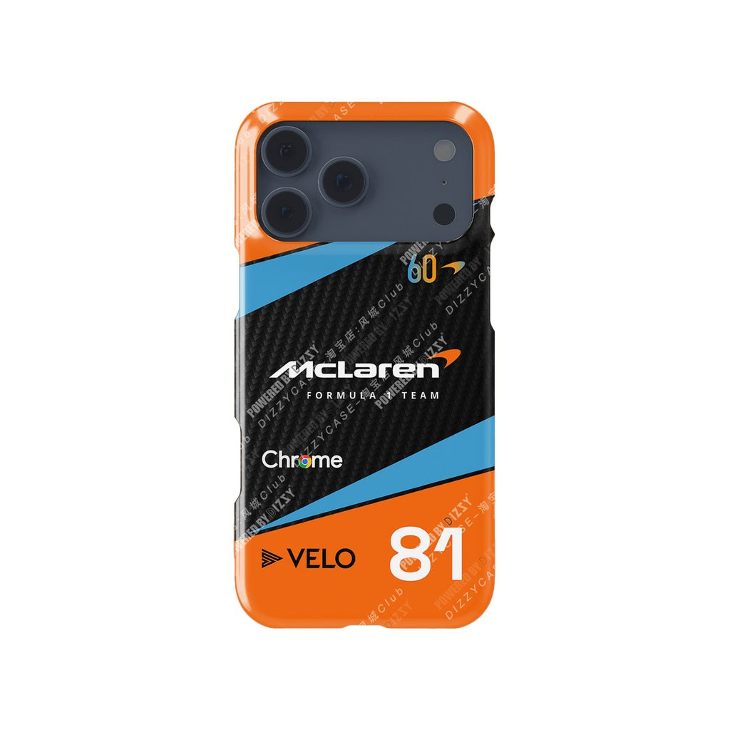 McLaren MCL60 Oscar Piastri Case ?¡ìC Apple iPhone Models