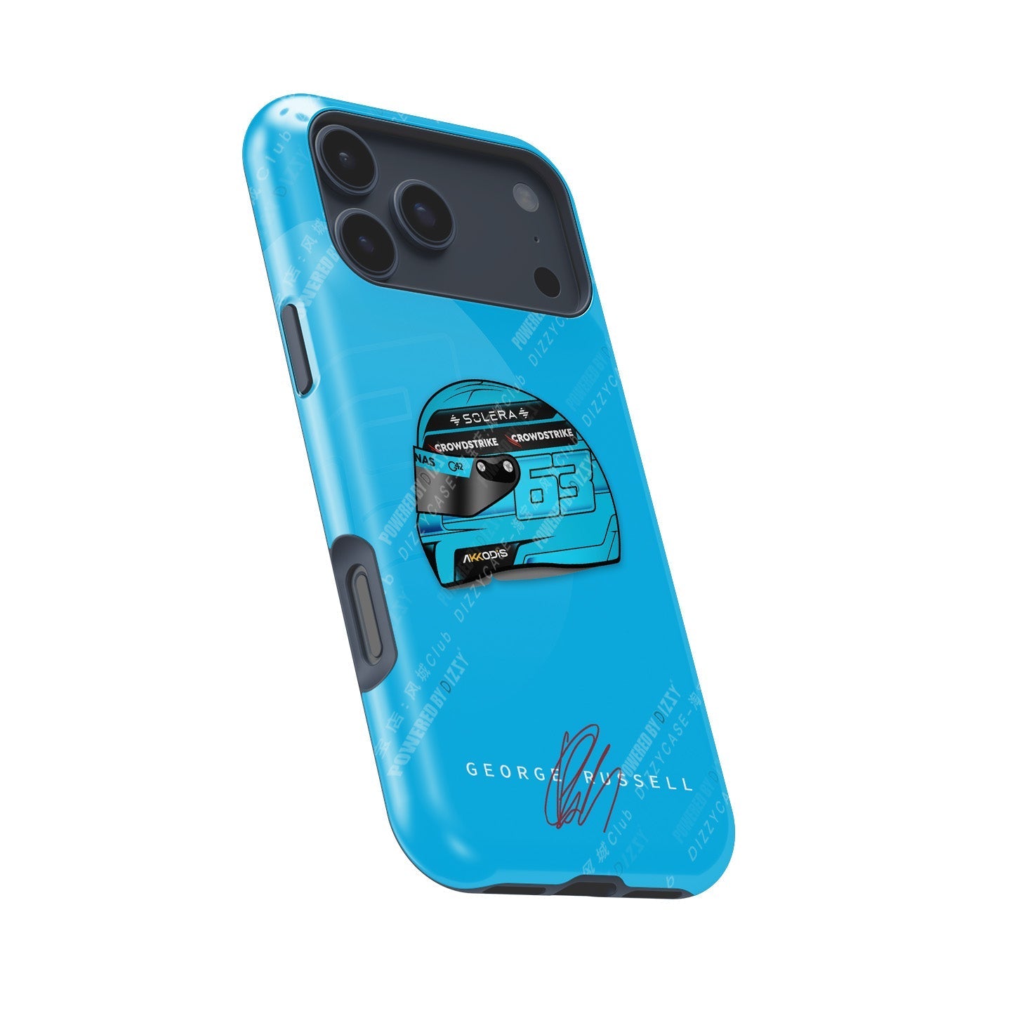 George Russell 2024 Helmet Design Phone Case