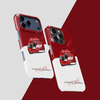 Feel the Speed: Charles Leclerc 2024 Grand Prix Helmet Phone Case
