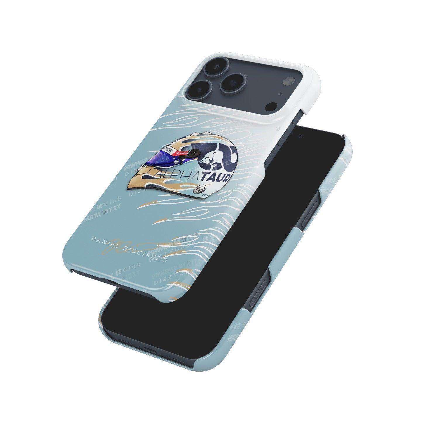 F1 Legend Daniel Ricciardo Helmet Case - For Apple Devices