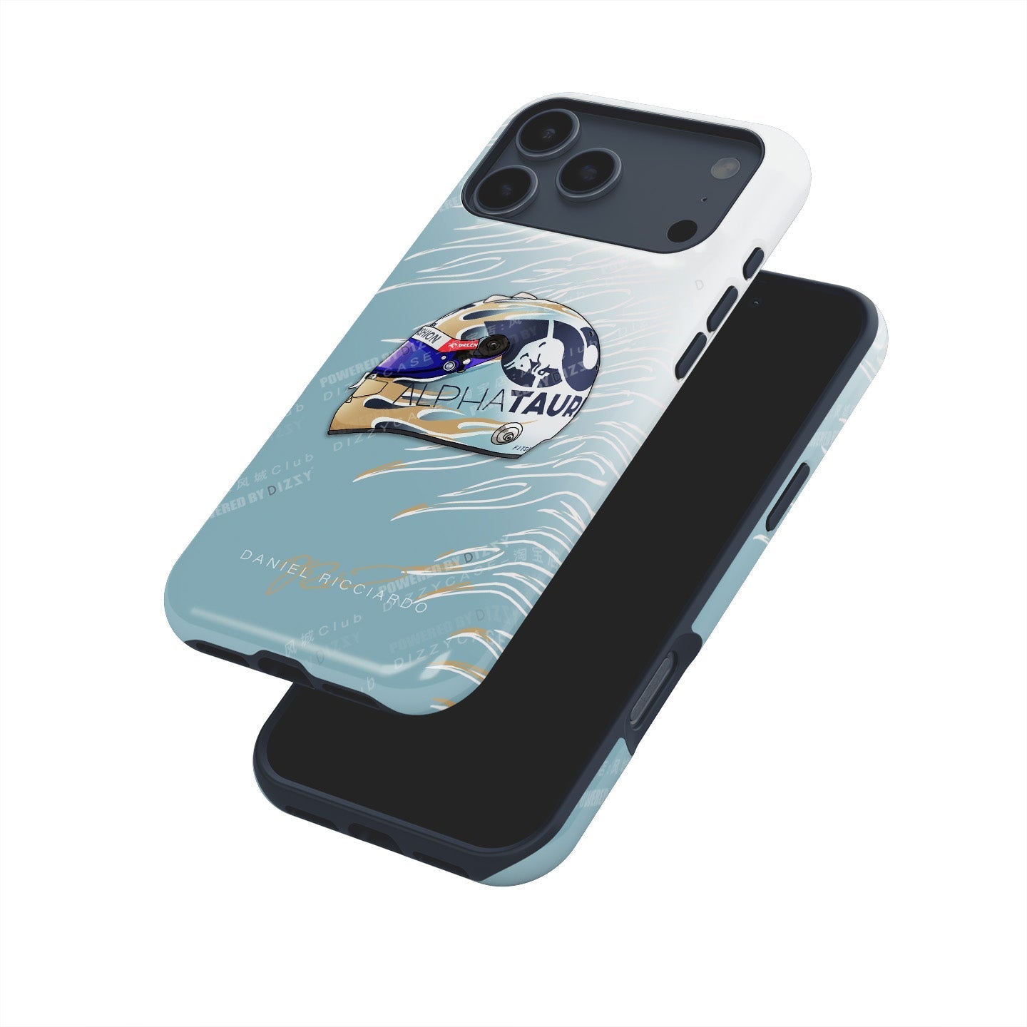 F1 Legend Daniel Ricciardo Helmet Case - For Apple Devices