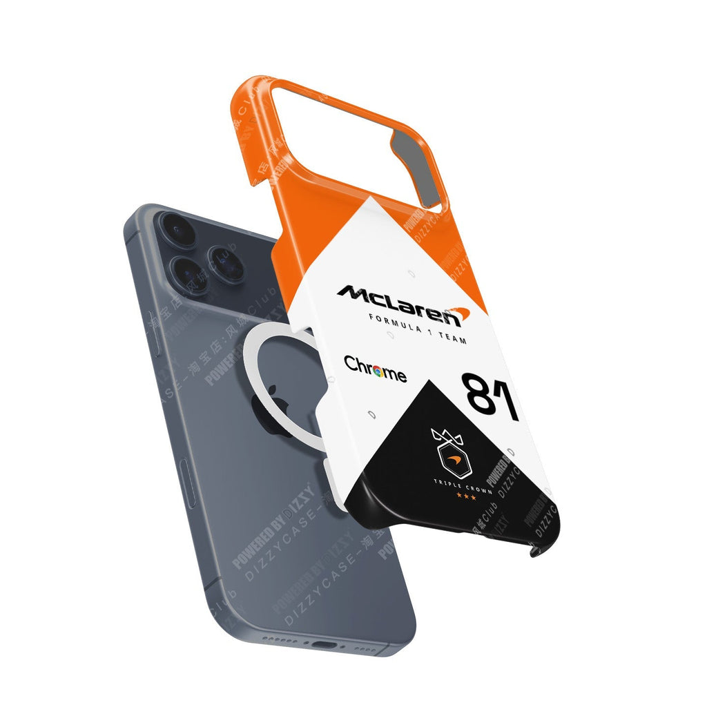 Celebrate Piastri??£¤s Monaco Run: McLaren MCL60 iPhone Case