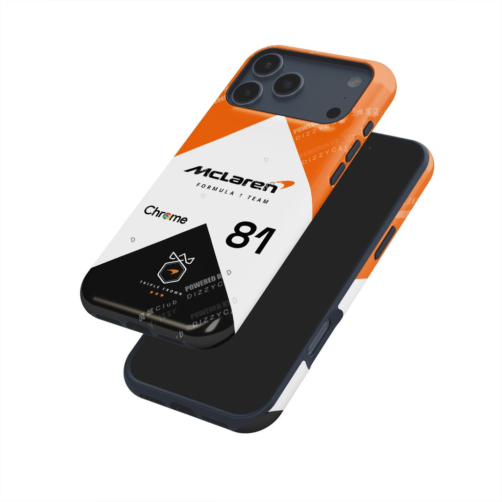 Celebrate Piastri??£¤s Monaco Run: McLaren MCL60 iPhone Case