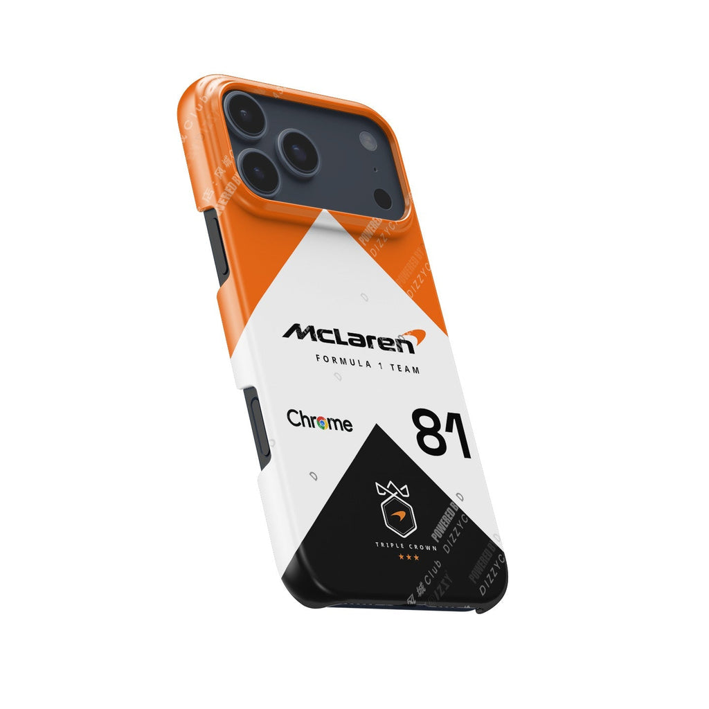 Celebrate Piastri??£¤s Monaco Run: McLaren MCL60 iPhone Case