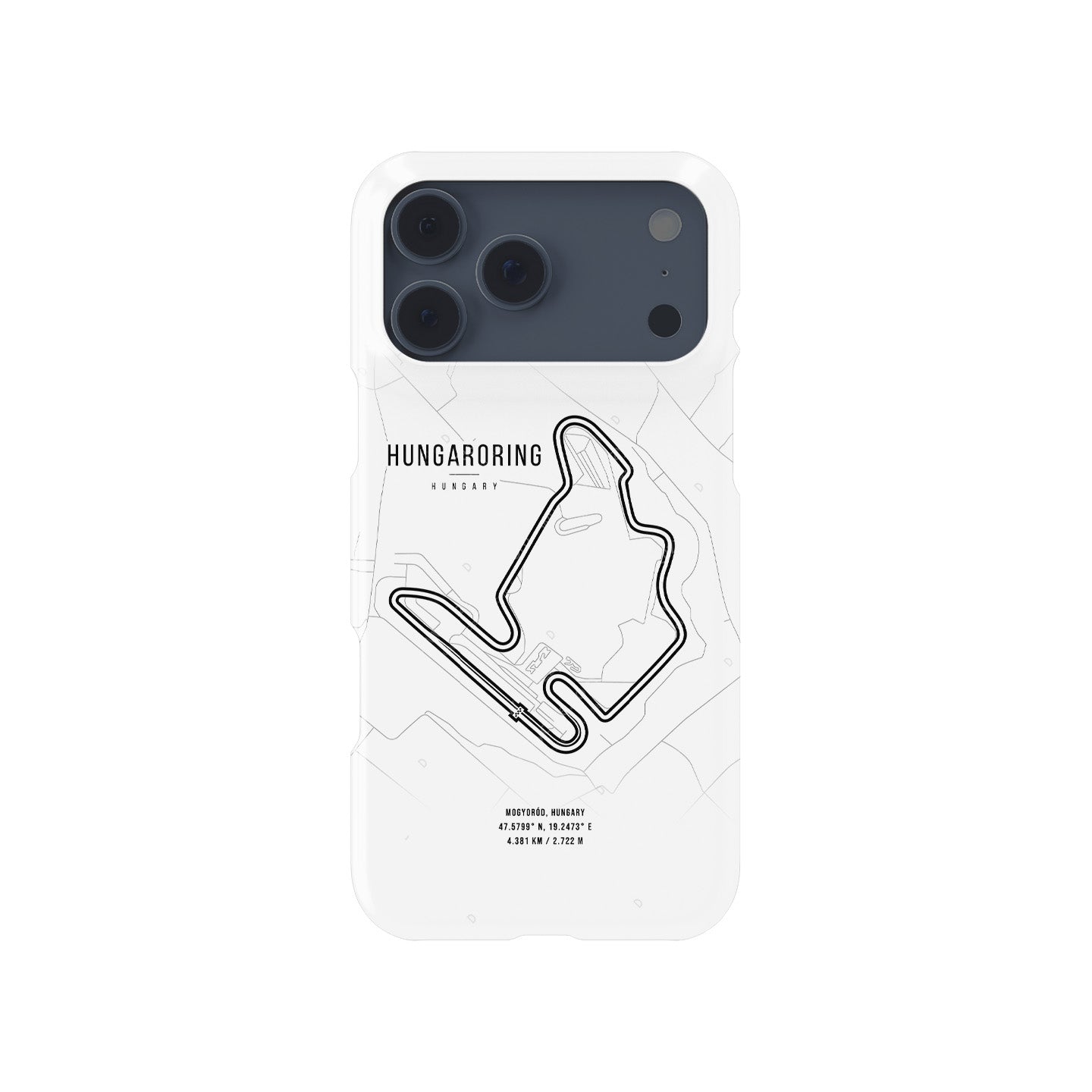 Hungarian Grand Prix iPhone Case ?¡ìC Iconic Track Design