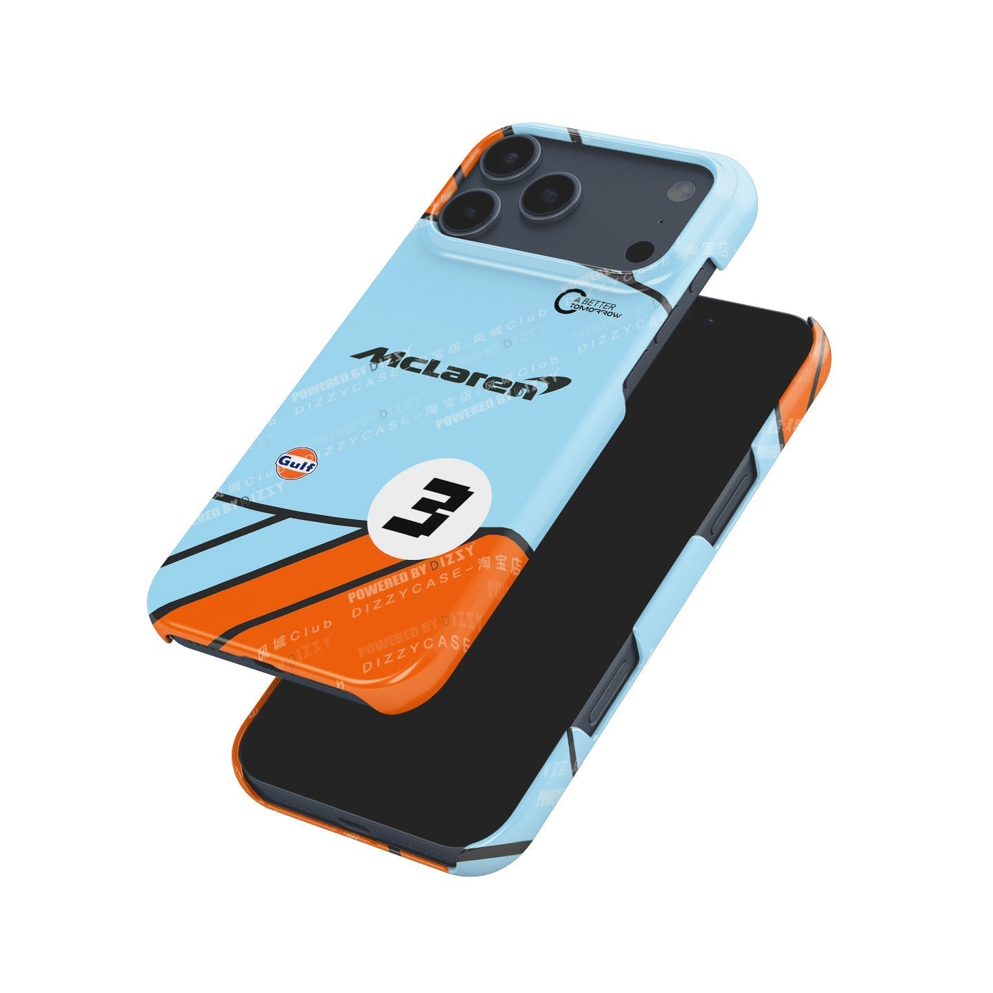 Formula 1 McLaren Gulf Livery iPhone Case ?¡ìC Inspired by Daniel Ricciardo
