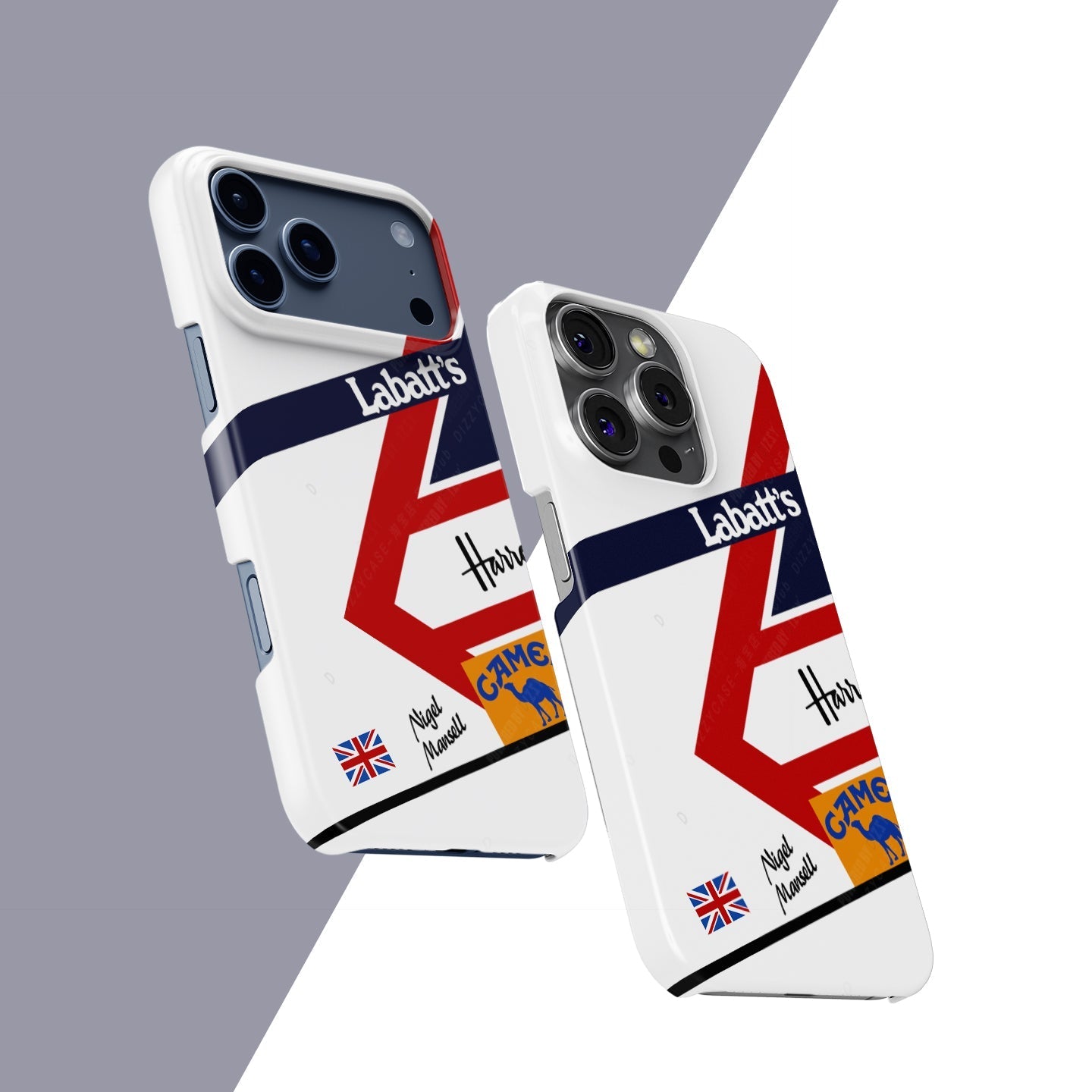 Legendary F1 Helmet Case ?¡ìC Nigel Mansell Apple iPhone-Compatible
