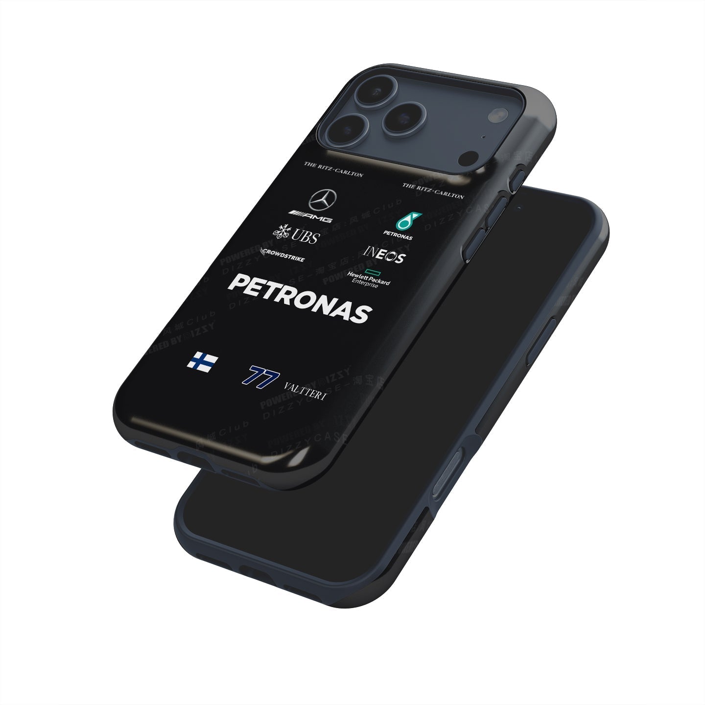 Lewis Hamilton LH44 Mercedes AMG F1 Phone Case