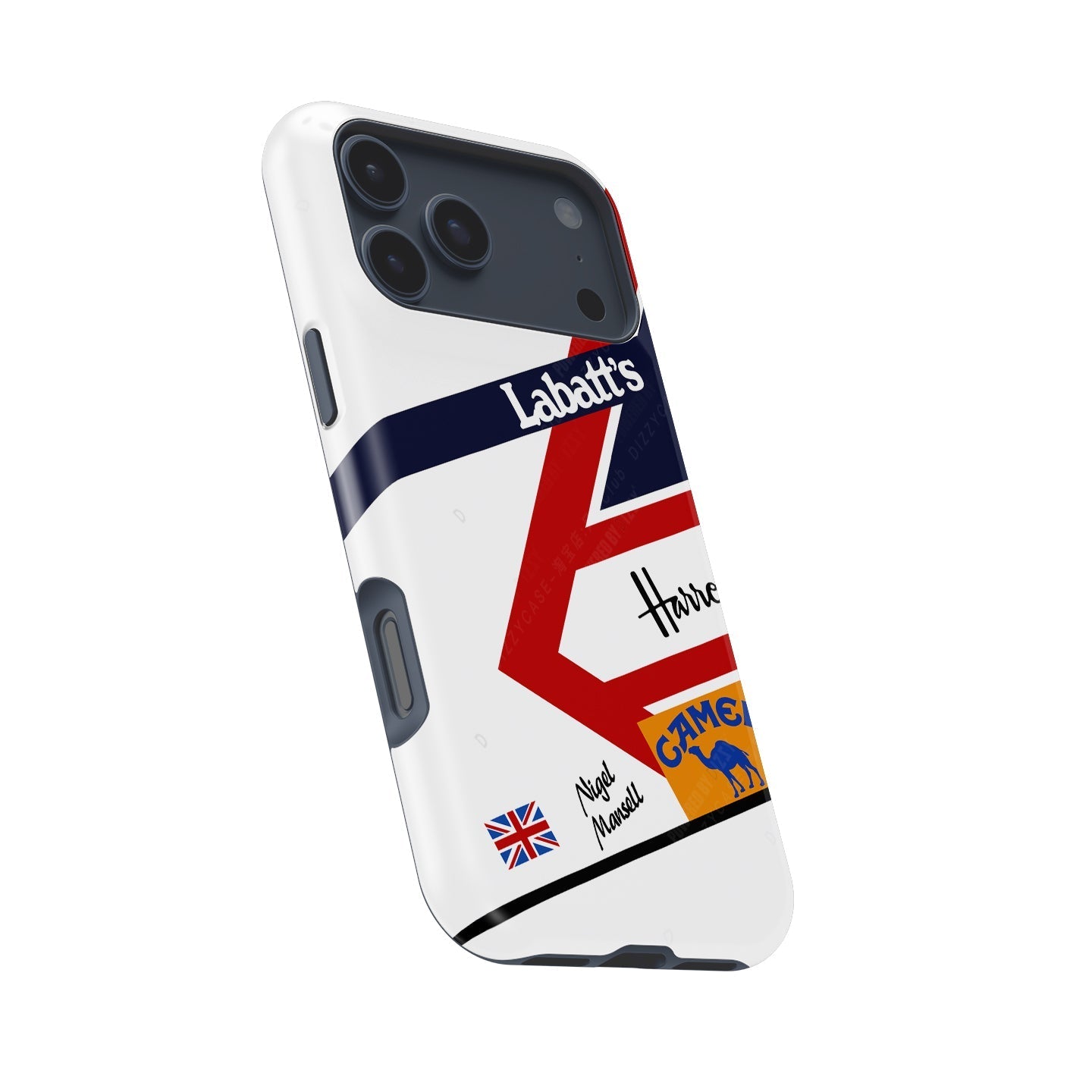 Legendary F1 Helmet Case ?¡ìC Nigel Mansell Apple iPhone-Compatible