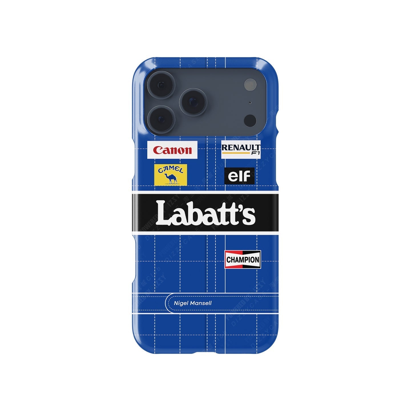 Nigel Mansell 1992 F1 Champion Phone Case: Iconic Design
