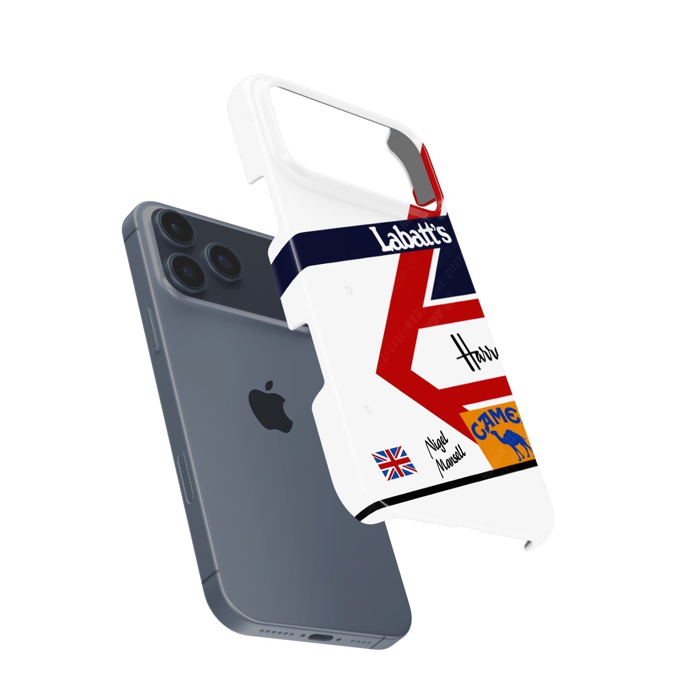 Legendary F1 Helmet Case ?¡ìC Nigel Mansell Apple iPhone-Compatible
