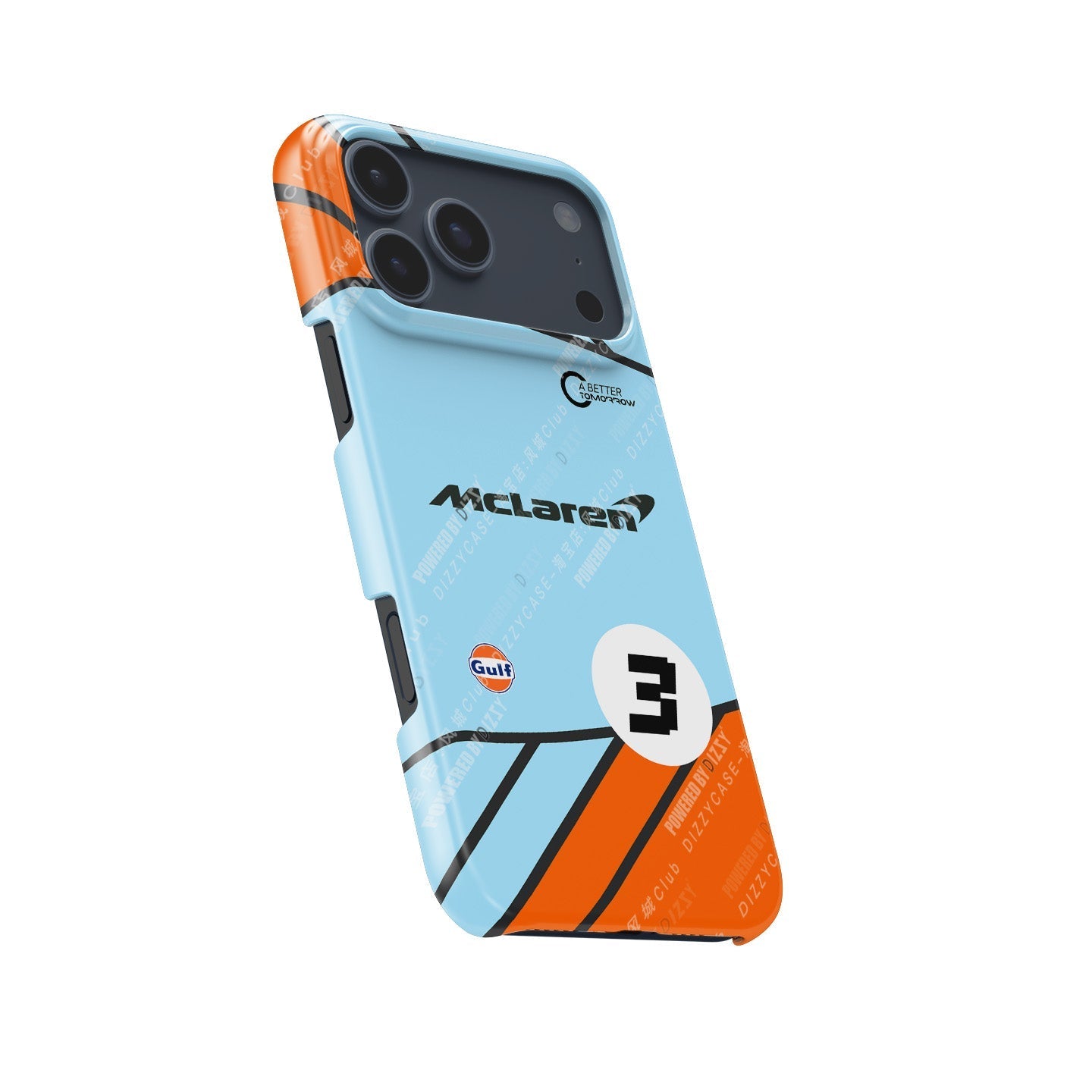 Formula 1 McLaren Gulf Livery iPhone Case ?¡ìC Inspired by Daniel Ricciardo