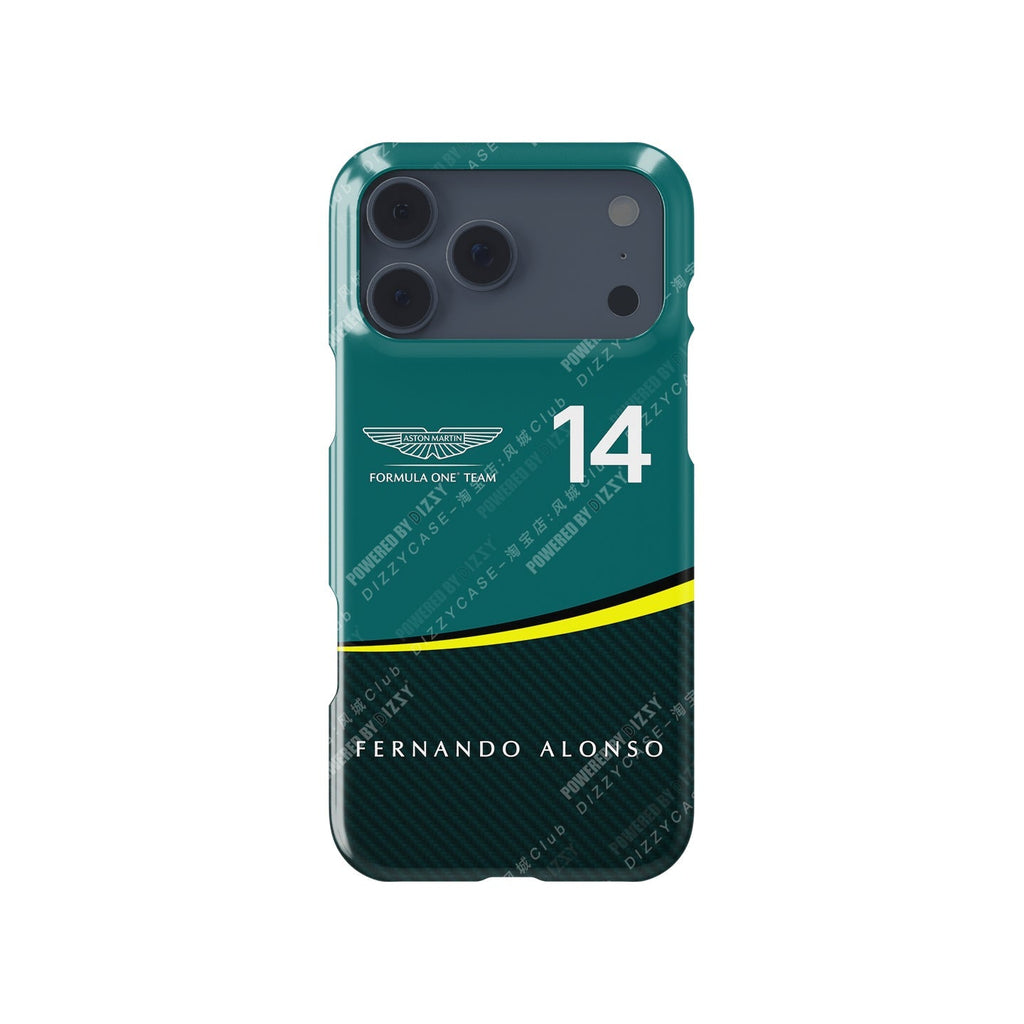 Aston Martin AMR24 iPhone Case - Alonso??£¤s Legacy Livery