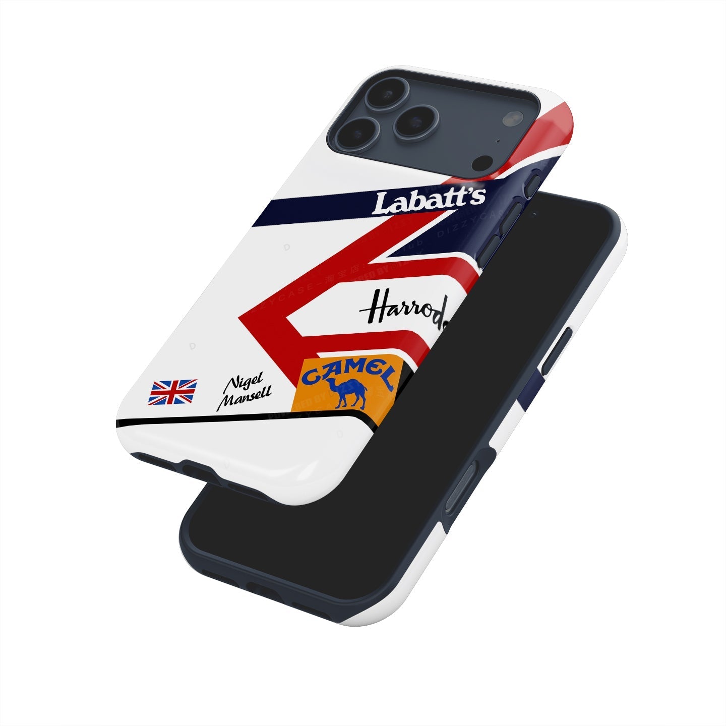 Legendary F1 Helmet Case ?¡ìC Nigel Mansell Apple iPhone-Compatible