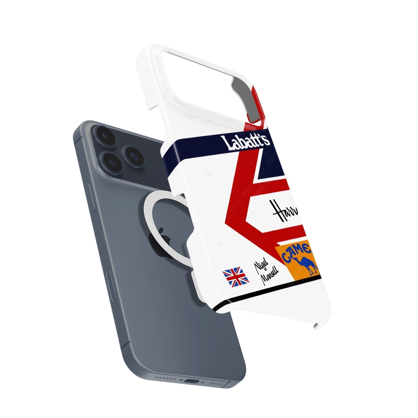 Legendary F1 Helmet Case ?¡ìC Nigel Mansell Apple iPhone-Compatible