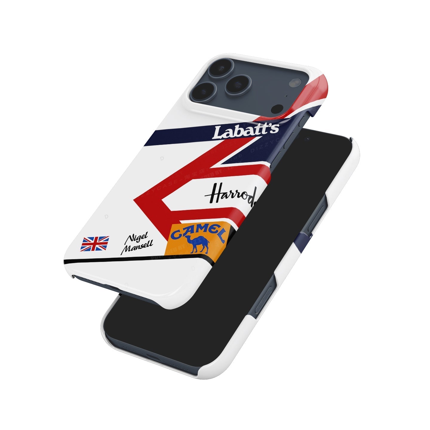 Legendary F1 Helmet Case ?¡ìC Nigel Mansell Apple iPhone-Compatible