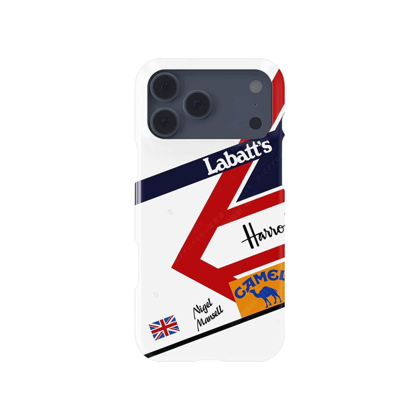 Legendary F1 Helmet Case ?¡ìC Nigel Mansell Apple iPhone-Compatible