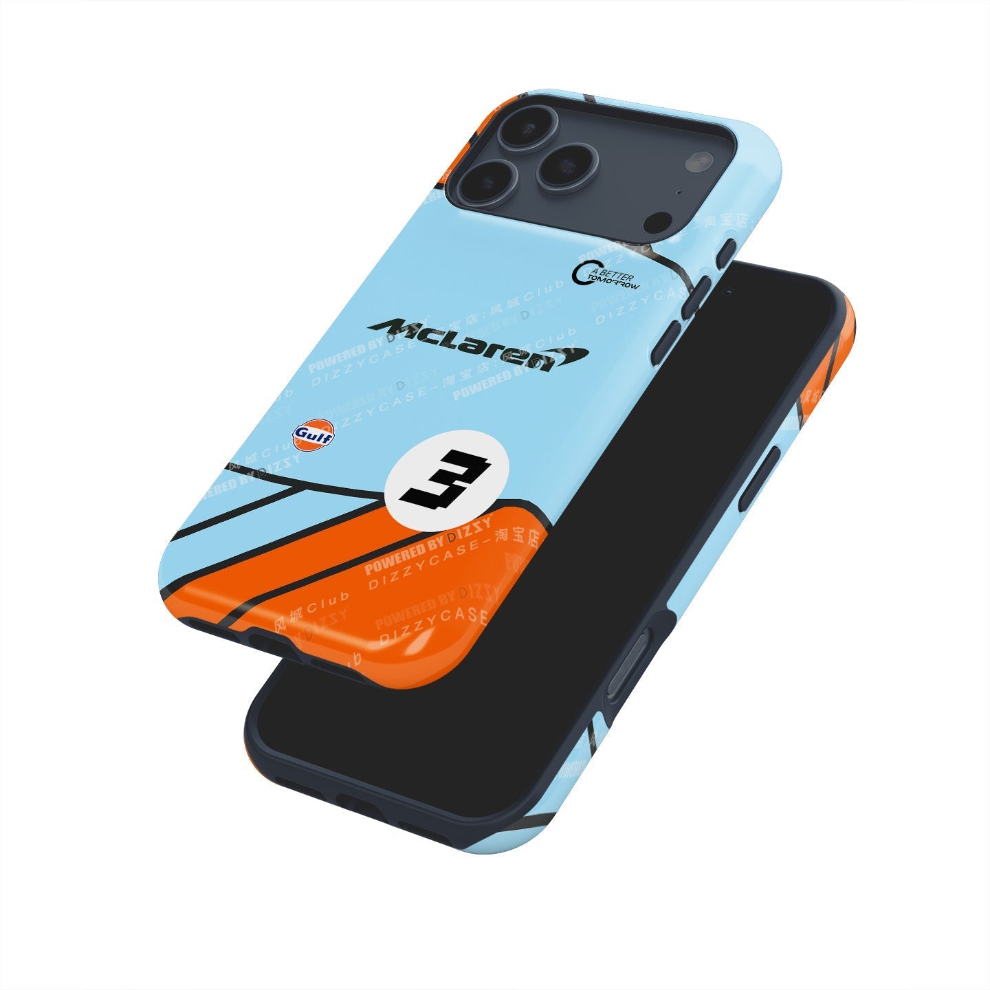 Formula 1 McLaren Gulf Livery iPhone Case ?¡ìC Inspired by Daniel Ricciardo