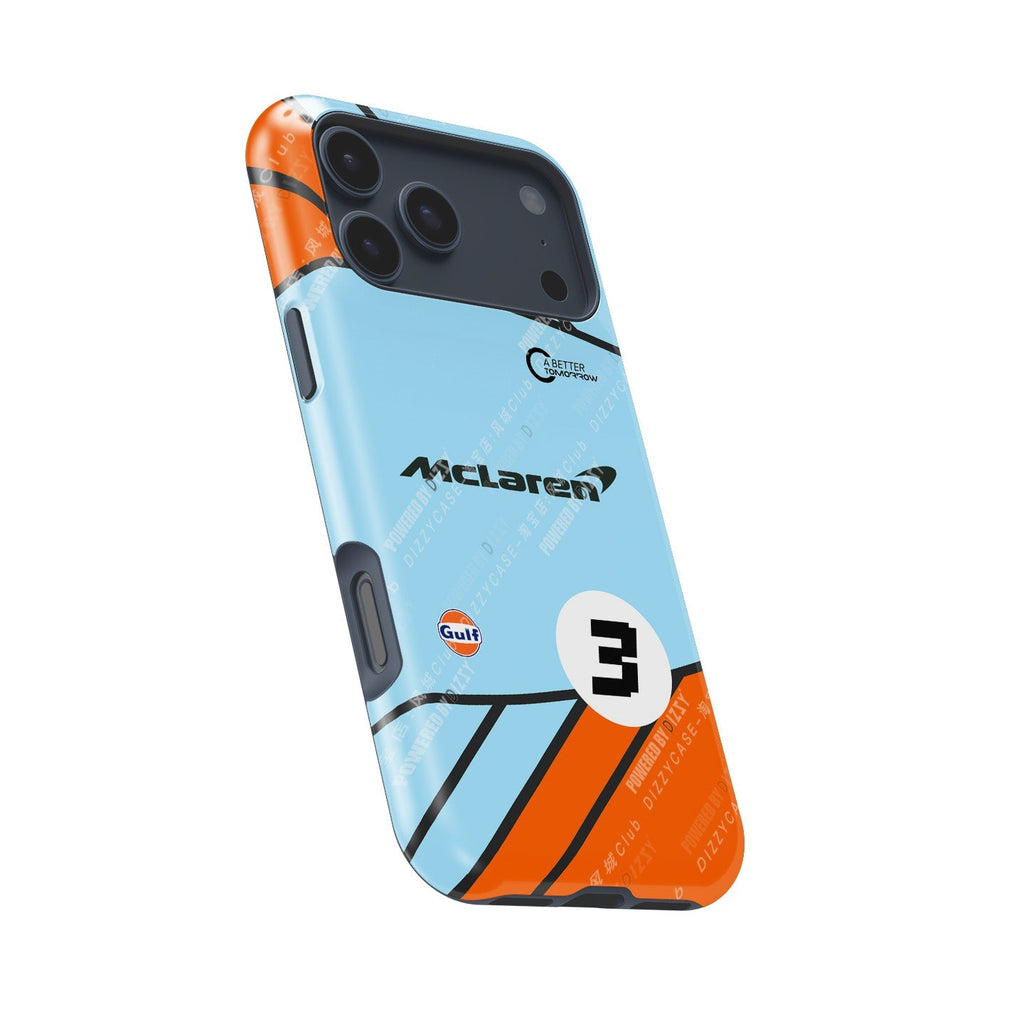 Formula 1 McLaren Gulf Livery iPhone Case ?¡ìC Inspired by Daniel Ricciardo