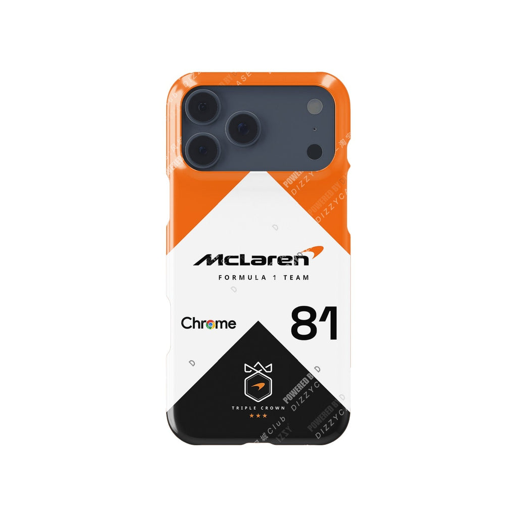 Celebrate Piastri??£¤s Monaco Run: McLaren MCL60 iPhone Case