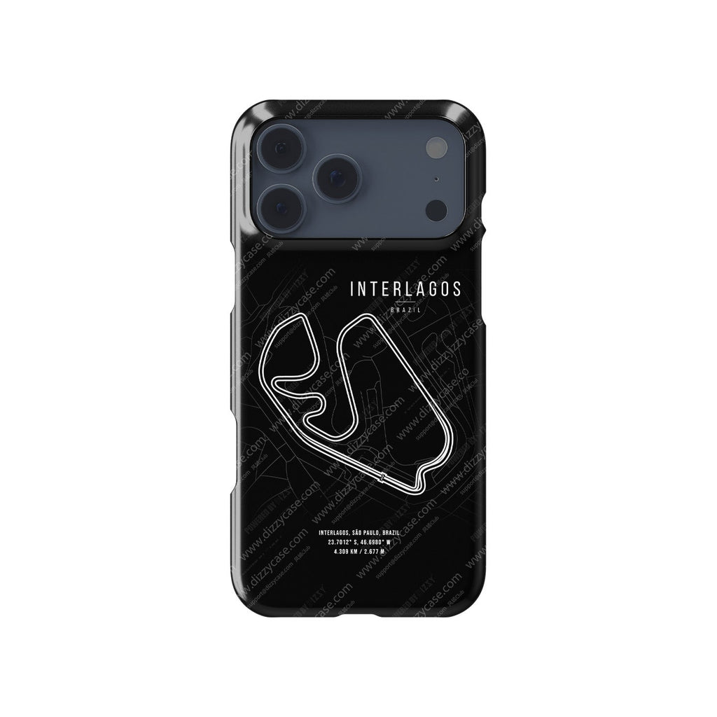Interlagos F1 Track iPhone Case ?¡ìC For True Racing Fans