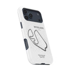 Interlagos F1 Track Map Grand Prix - iPhone Case
