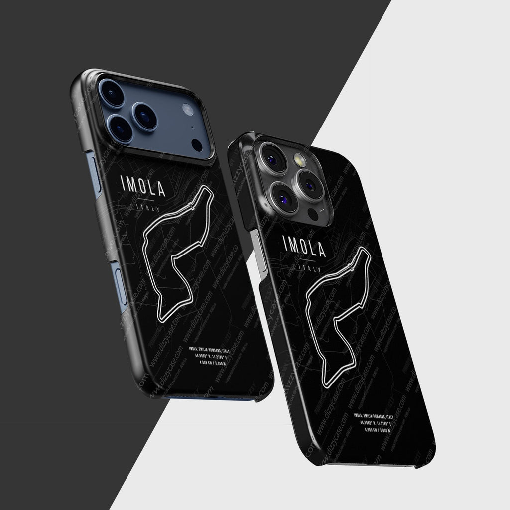 Imola Formula 1 Track Map iPhone Case ?¡ìC Racing Heritage