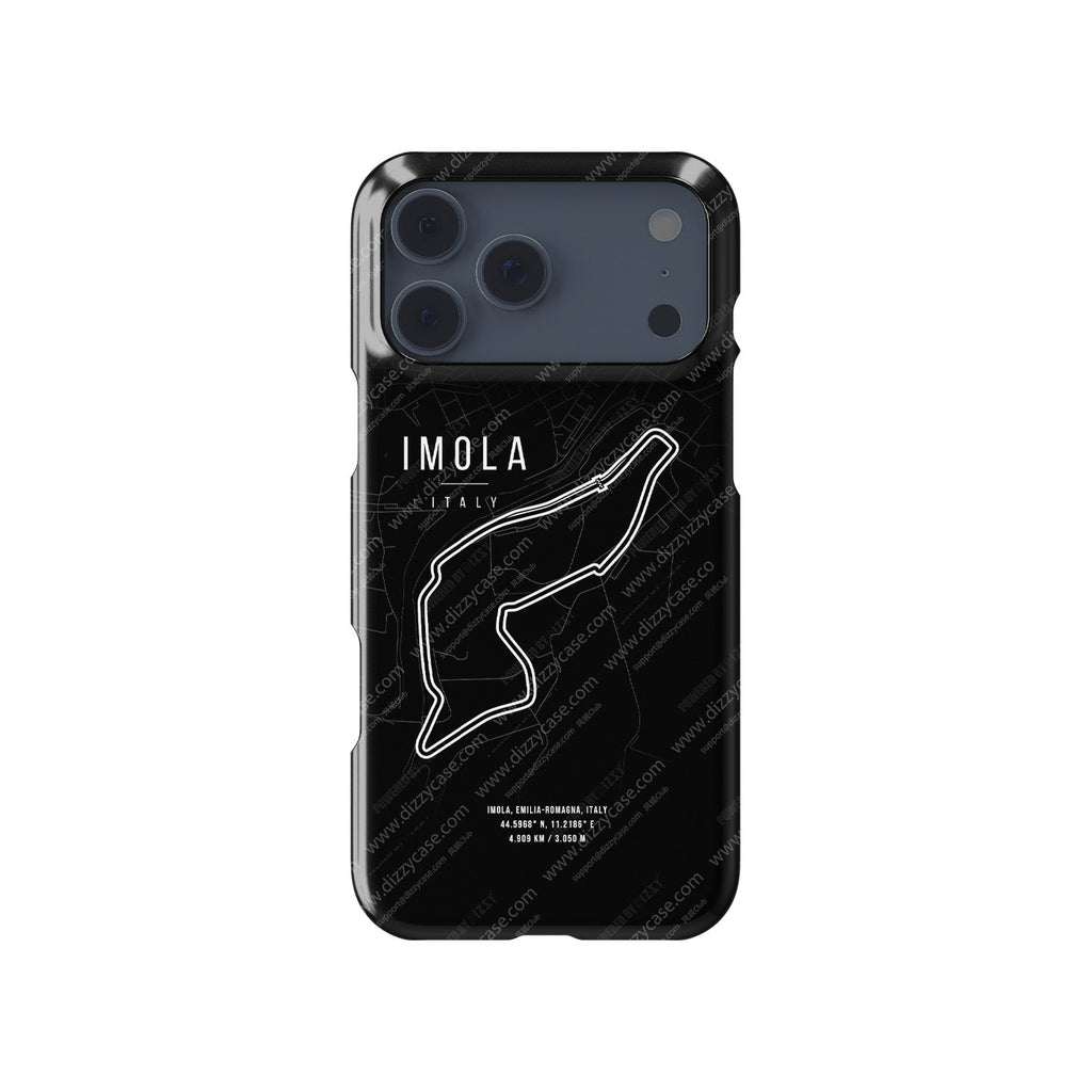 Imola Formula 1 Track Map iPhone Case ?¡ìC Racing Heritage