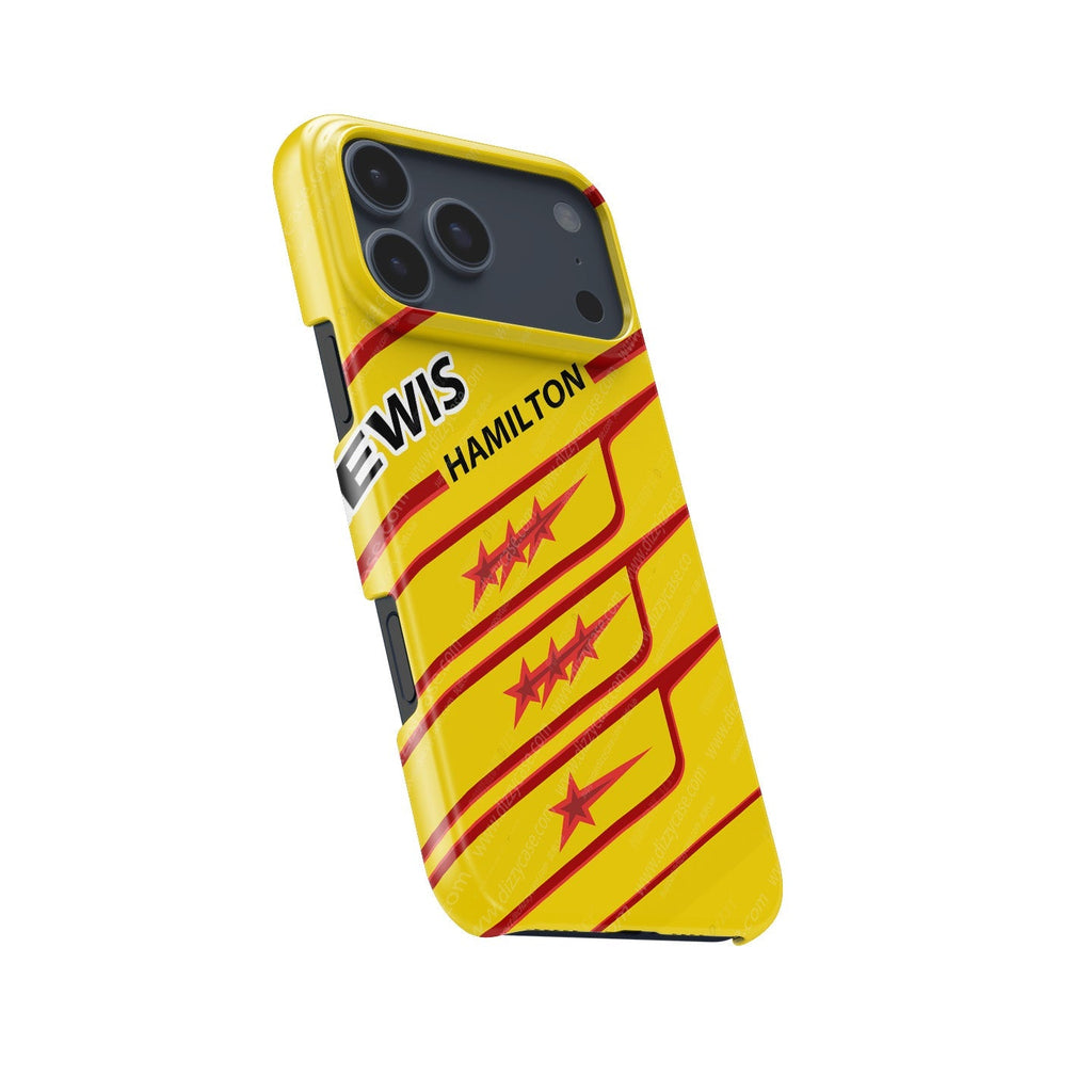 Lewis Hamilton 2025 Ferrari Helmet Livery Phone Case ?¡ìC LH44 First Ferrari Season Edition