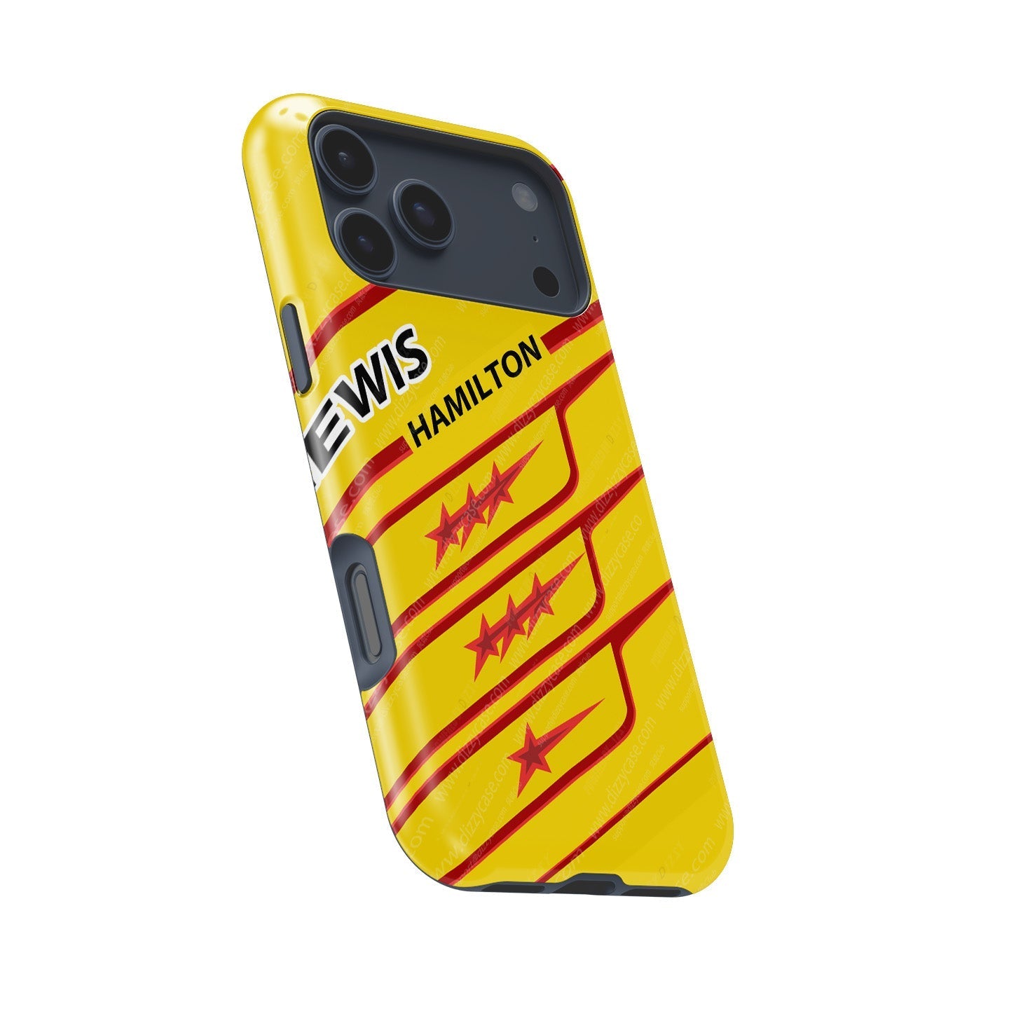 Lewis Hamilton 2025 Ferrari Helmet Livery Phone Case ?¡ìC LH44 First Ferrari Season Edition