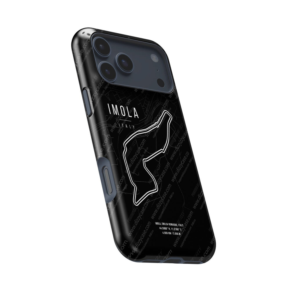 Imola Formula 1 Track Map iPhone Case ?¡ìC Racing Heritage