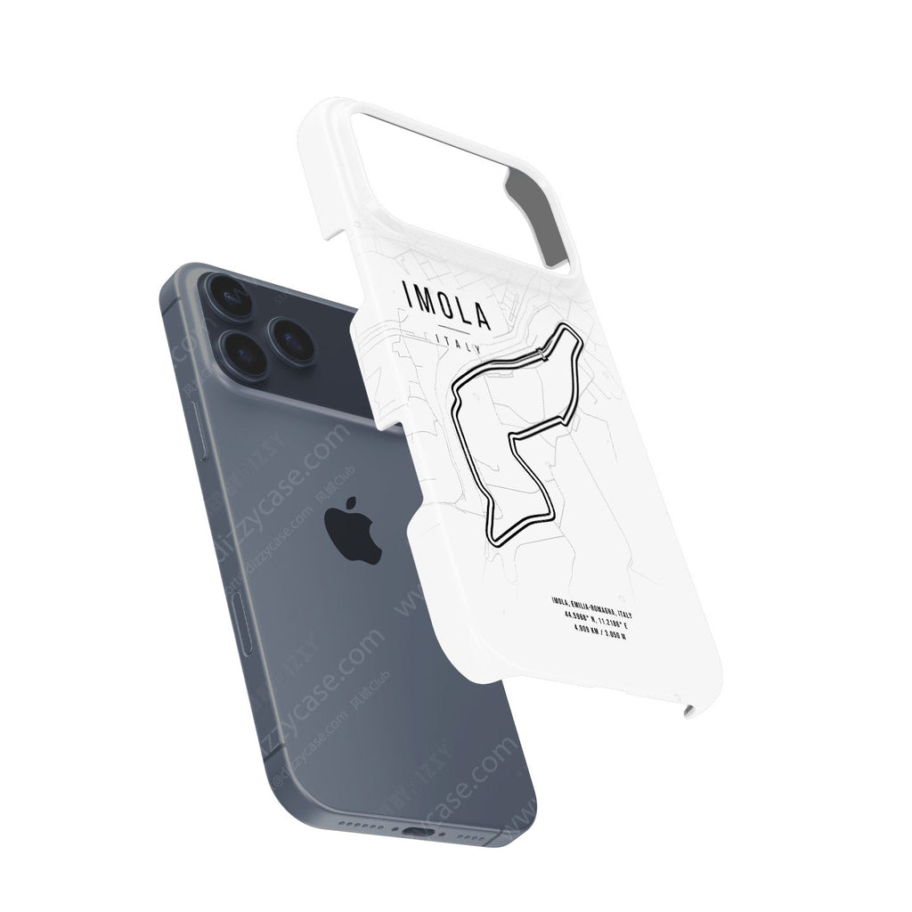 Imola F1 Track Map Grand Prix - iPhone Case