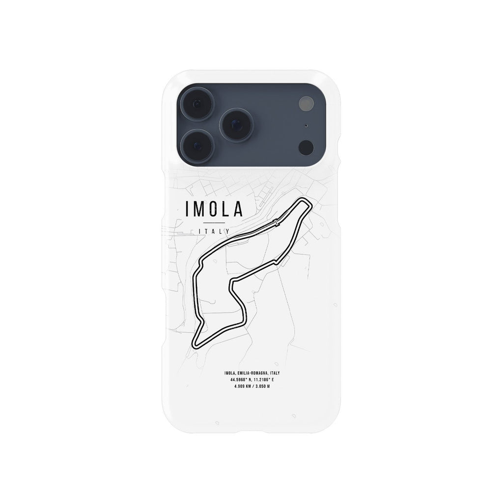 Imola F1 Track Map Grand Prix - iPhone Case