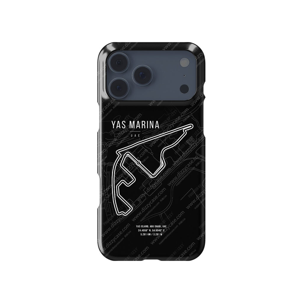 Yas Marina F1 Track iPhone Case ?¡ìC A Tribute to the Abu Dhabi Grand Prix