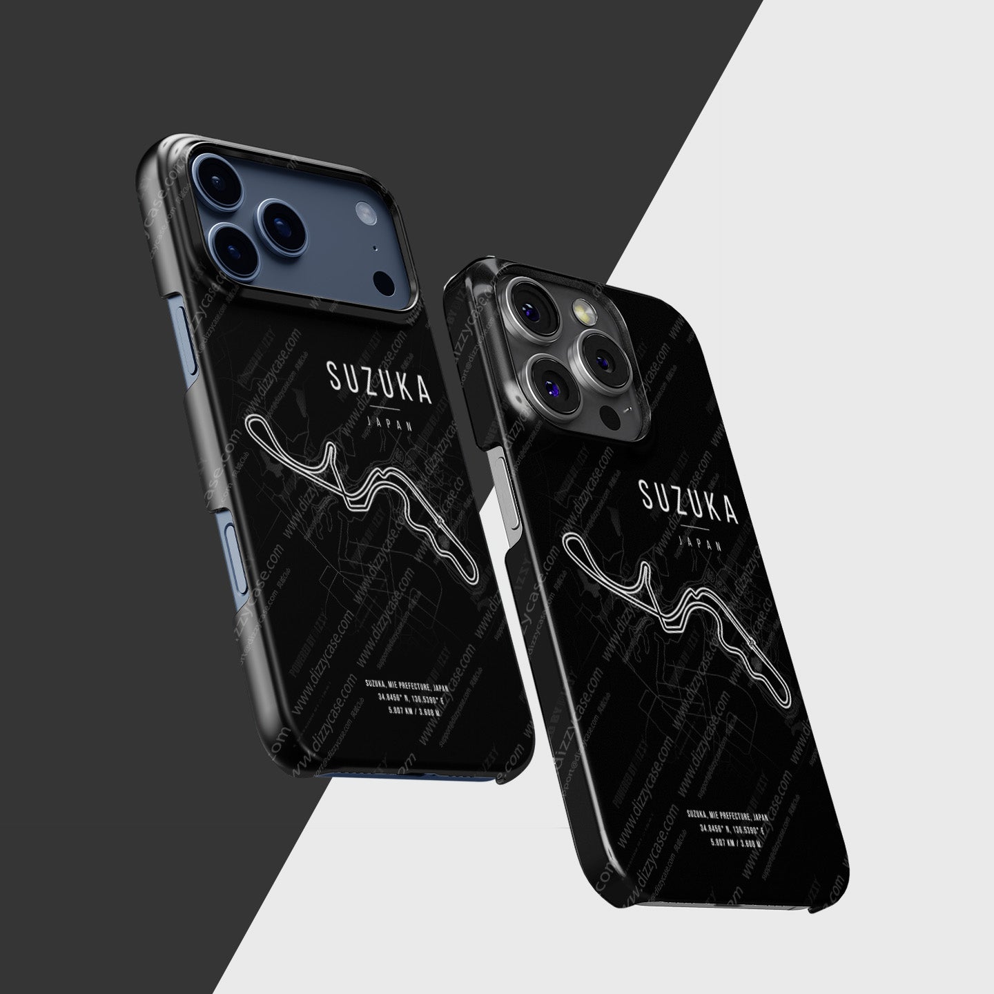 Suzuka F1 Track Map iPhone Case