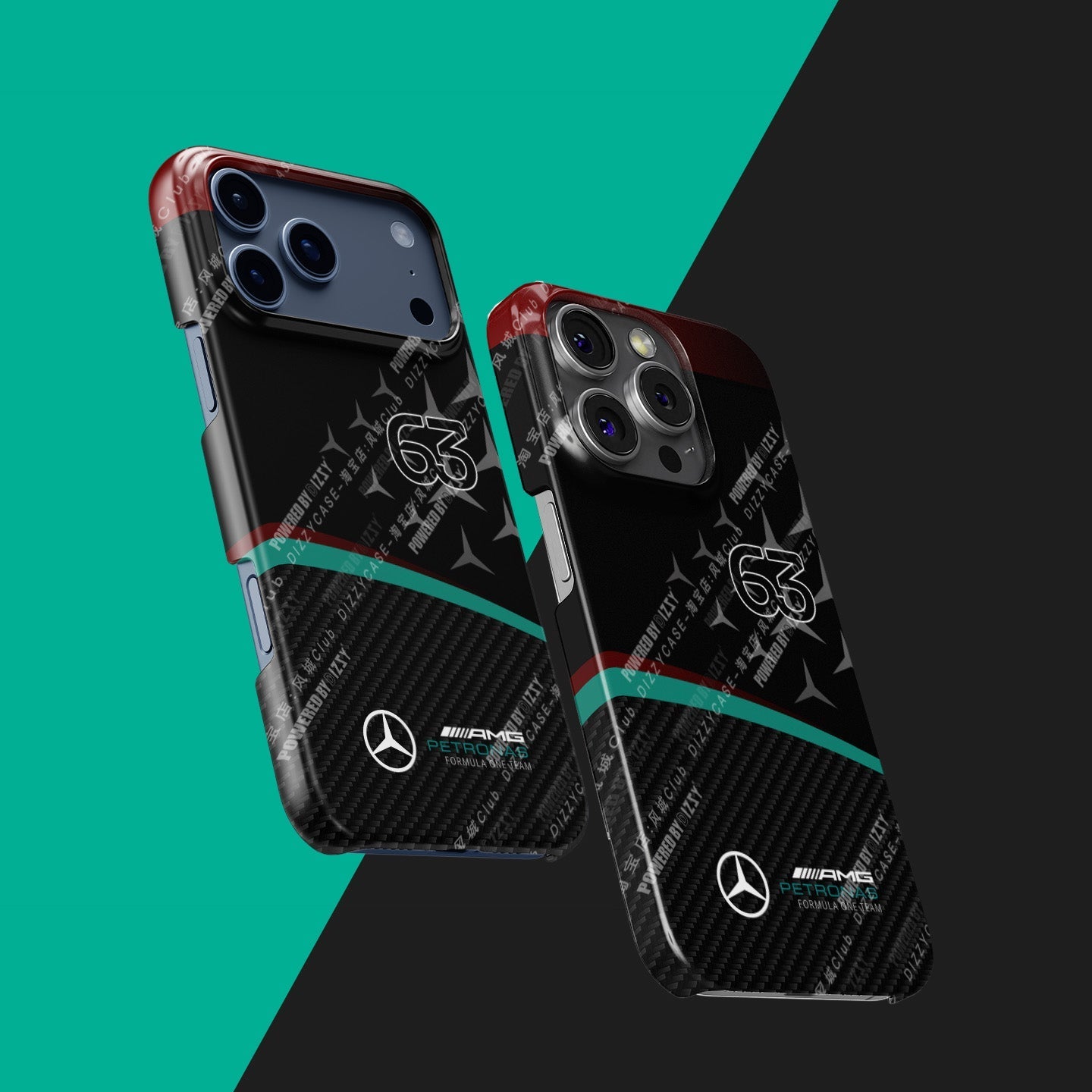 Mercedes W15 George Russell Phone Case: F1 Style & Protection