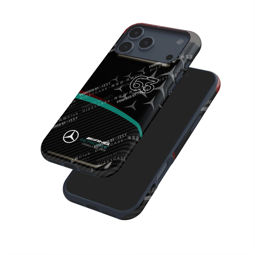 Mercedes W15 George Russell Phone Case: F1 Style & Protection