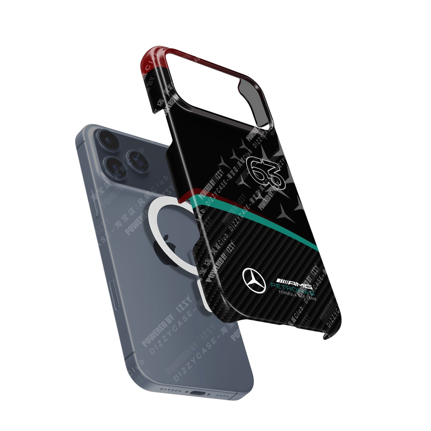 Mercedes W15 George Russell Phone Case: F1 Style & Protection