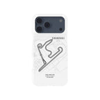 Shanghai F1 Track Map iPhone Case ?¡ìC The Heart of Racing in China