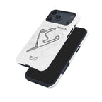 Shanghai F1 Track Map iPhone Case ?¡ìC The Heart of Racing in China