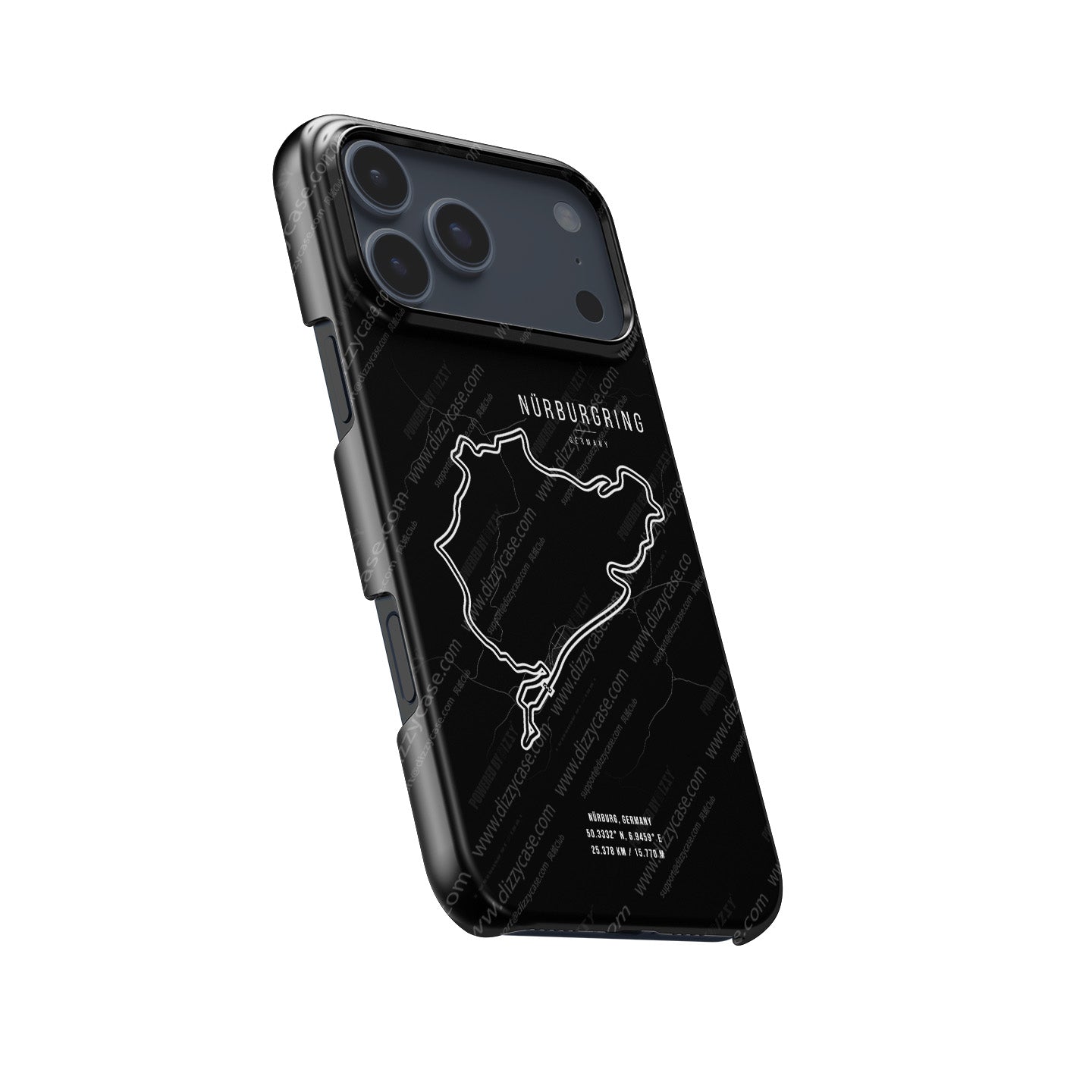 Nurburgring F1 Track Map iPhone Case