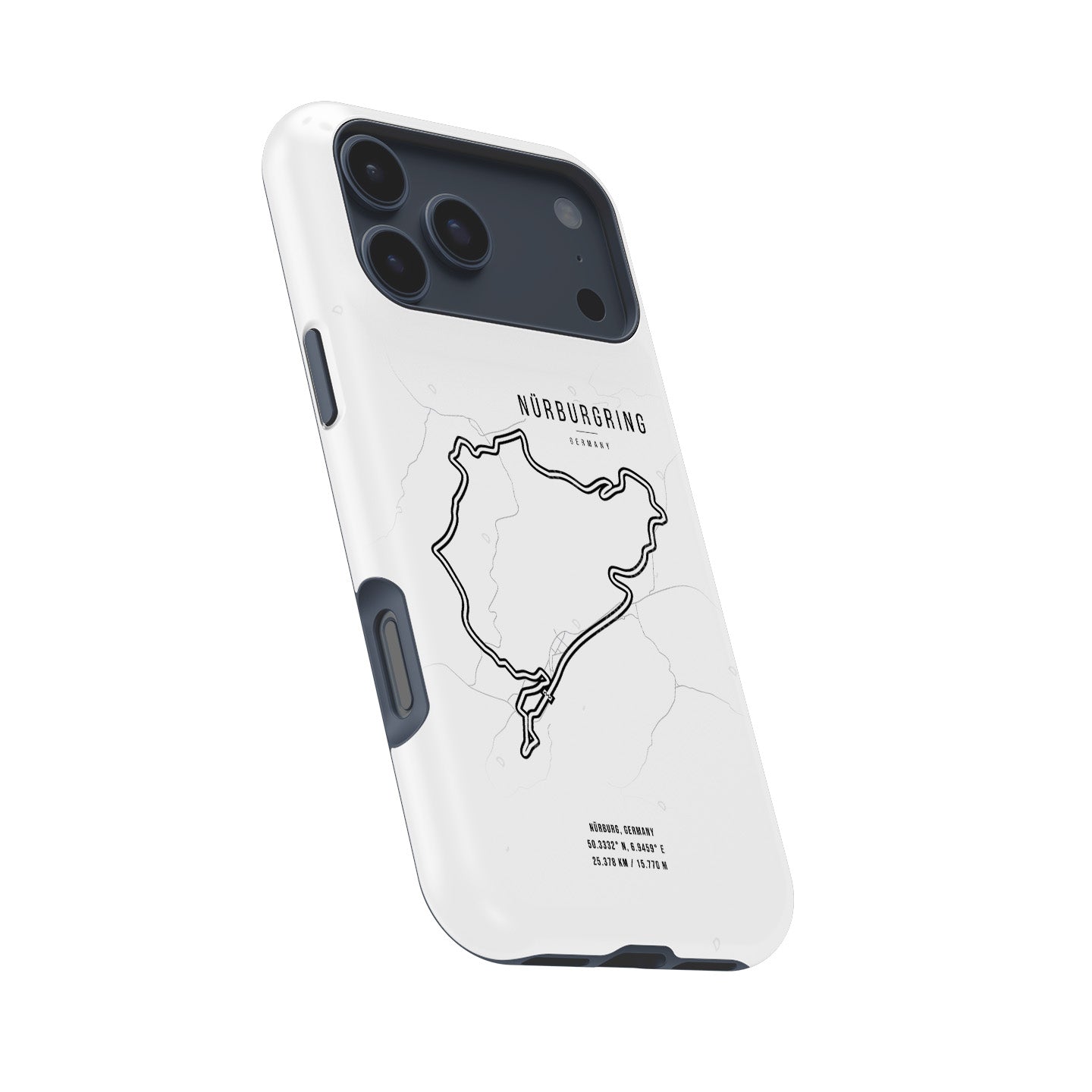 Nurburgring F1 Track iPhone Case ?¡ìC Feel the Speed of the Green Hell