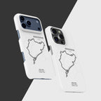 Nurburgring F1 Track iPhone Case ?¡ìC Feel the Speed of the Green Hell