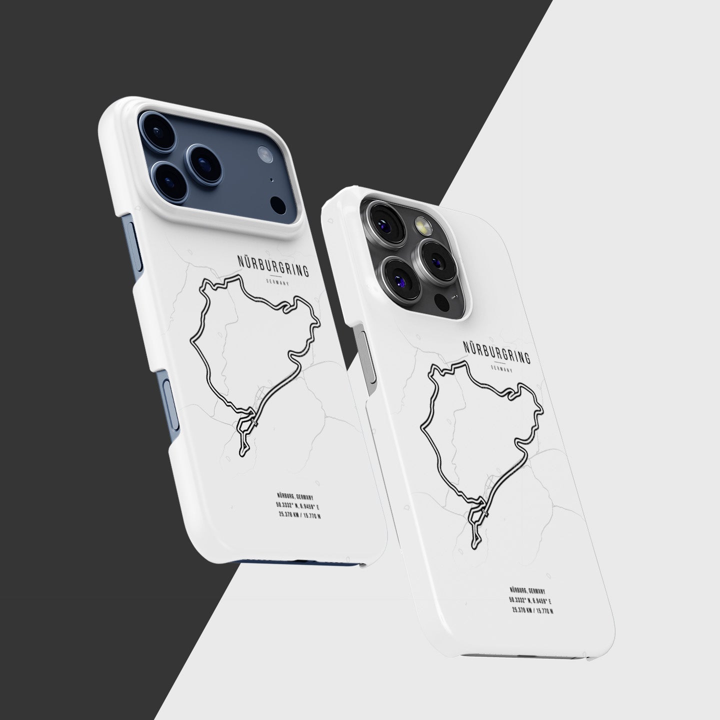 Nurburgring F1 Track iPhone Case ?¡ìC Feel the Speed of the Green Hell