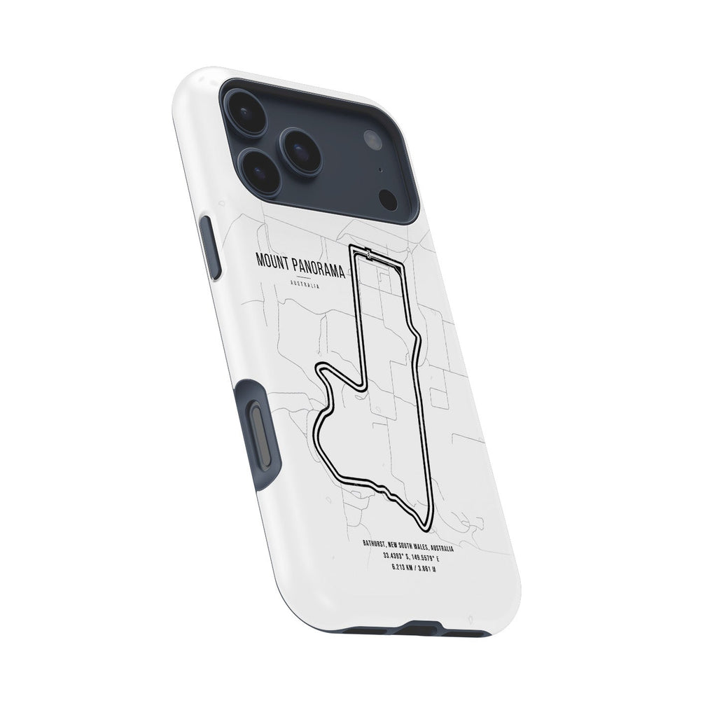 Mount Panorama F1 Track Map iPhone Case