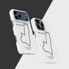 Mount Panorama F1 Track Map iPhone Case