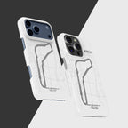 Monza Track Map iPhone Case ?¡ìC Temple of Speed Edition