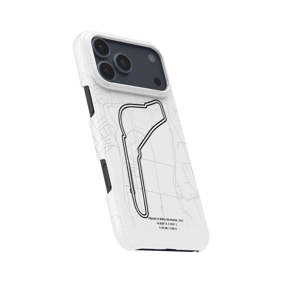 Monza Track Map iPhone Case ?¡ìC Temple of Speed Edition