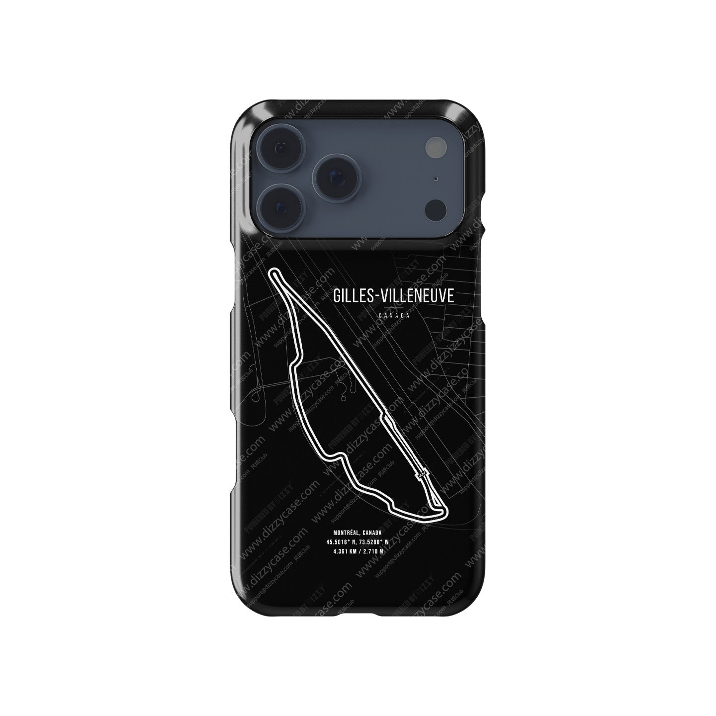 Gilles Villeneuve Montreal iPhone Case ?¡ìC Sleek Snap Design
